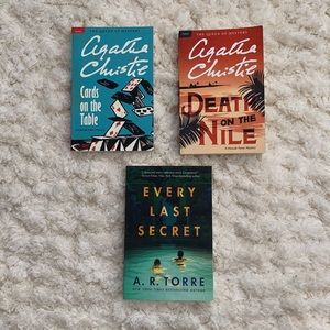Bundle of 3 Mystery Paperback Books